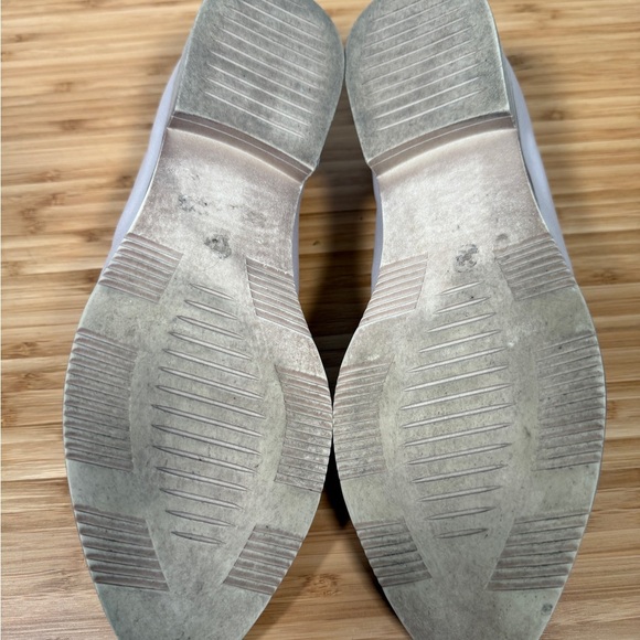 🩰 Django & Juliette Kotty Leather Shoes Women's Size 40 Blush Pink Lace Up - Picture 8 of 8